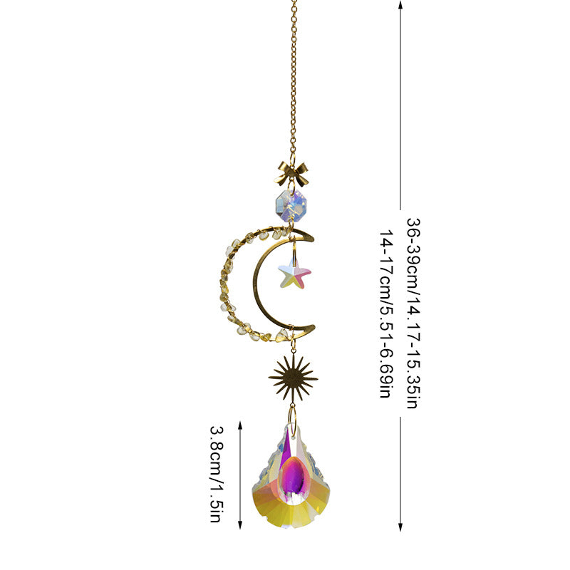 Wholesale Garden Balcony Decoration Crystal Pendant Pendant Sun Catcher